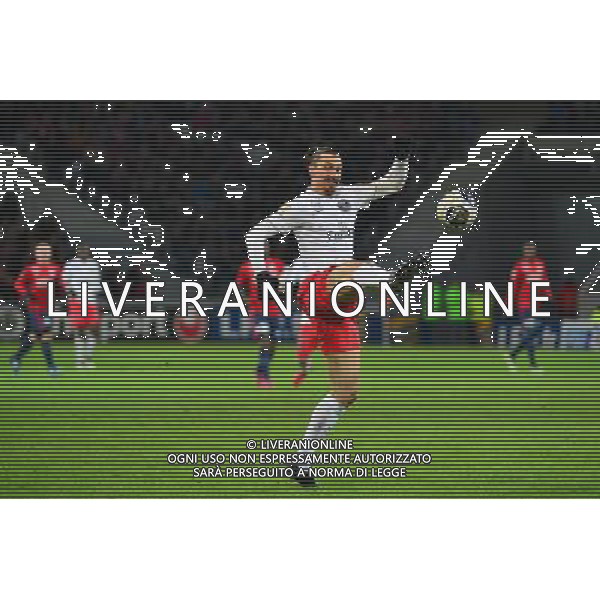 Zlatan IBRAHIMOVIC - 03.02.2015 - Lille / Paris Saint Germain - 1/2Finale Coupe de la Ligue Photo : Dave Winter / Icon Sport /Agenzia Aldo Liverani sas - ITALY ONLY - EDITORIAL USE ONLY