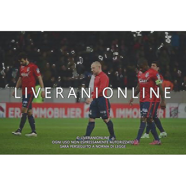 Deception Lille - 03.02.2015 - Lille / Paris Saint Germain - 1/2Finale Coupe de la Ligue Photo : Dave Winter / Icon Sport /Agenzia Aldo Liverani sas - ITALY ONLY - EDITORIAL USE ONLY