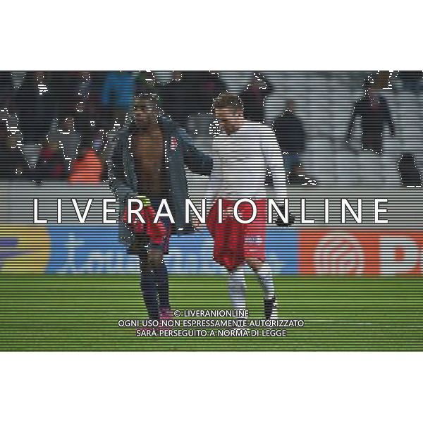 Rio MAVUBA / Yohan CABAYE - 03.02.2015 - Lille / Paris Saint Germain - 1/2Finale Coupe de la Ligue Photo : Dave Winter / Icon Sport /Agenzia Aldo Liverani sas - ITALY ONLY - EDITORIAL USE ONLY