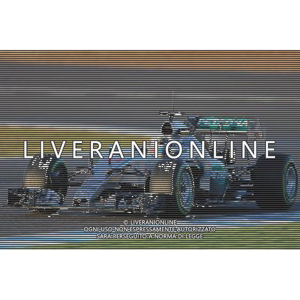 Lewis Hamilton (GBR) Mercedes AMG F1 W06. 04.02.2015. Formula One Testing, Day Four, Jerez, Spain. AG ALDO LIVERANI SAS ONLY ITALY