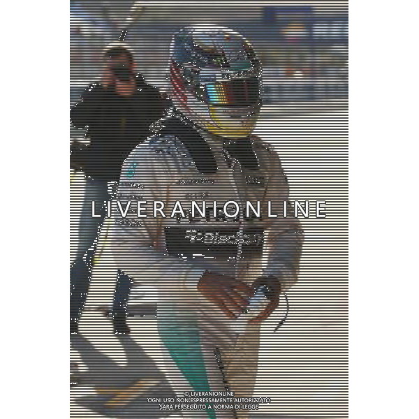 Lewis Hamilton (GBR) Mercedes AMG F1 arrives back in the pits. 04.02.2015. Formula One Testing, Day Four, Jerez, Spain. AG ALDO LIVERANI SAS ONLY ITALY