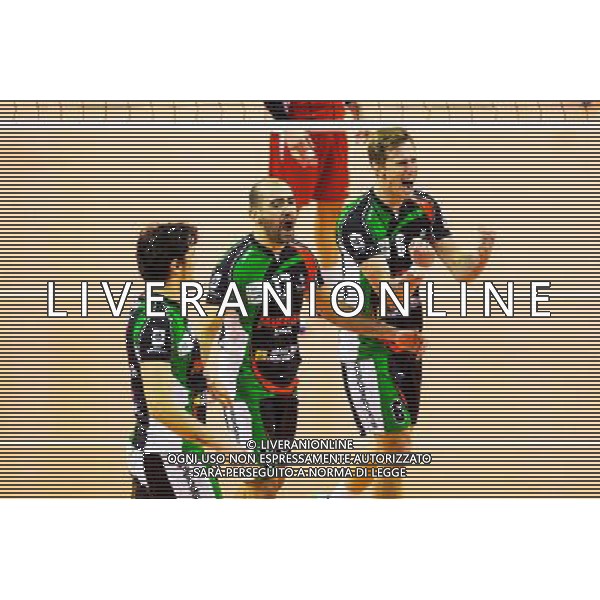 Joie Daniel JANSEN / Carlos ANTONY - 03.02.2015 - Cannes / Tourcoing - 18eme journee de Ligue A Photo : Jean Christophe Magnenet / Icon Sport /AGENZIA ALDO LIVERANI SAS - ITALY ONLY - EDITORIAL USE ONLY