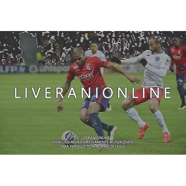 Djibril SIDIBE / LUCAS - 03.02.2015 - Lille / Paris Saint Germain - 1/2Finale Coupe de la Ligue Photo : Dave Winter / Icon Sport /AGENZIA ALDO LIVERANI SAS - ITALY ONLY - EDITORIAL USE ONLY