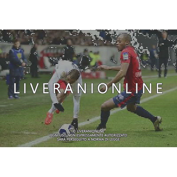 LUCAS / Djibril SIDIBE - 03.02.2015 - Lille / Paris Saint Germain - 1/2Finale Coupe de la Ligue Photo : Dave Winter / Icon Sport /AGENZIA ALDO LIVERANI SAS - ITALY ONLY - EDITORIAL USE ONLY