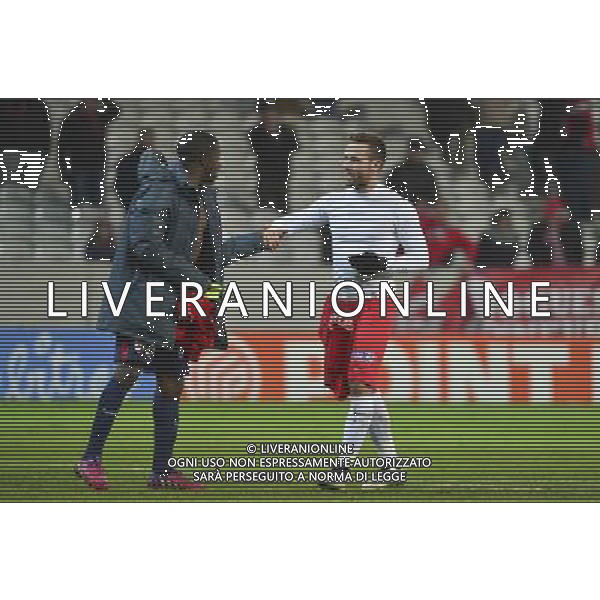 Rio MAVUBA / Yohan CABAYE - 03.02.2015 - Lille / Paris Saint Germain - 1/2Finale Coupe de la Ligue Photo : Dave Winter / Icon Sport /AGENZIA ALDO LIVERANI SAS - ITALY ONLY - EDITORIAL USE ONLY