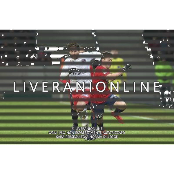 Sherrer MAXWELL / Sebastien CORCHIA - 03.02.2015 - Lille / Paris Saint Germain - 1/2Finale Coupe de la Ligue Photo : Dave Winter / Icon Sport /AGENZIA ALDO LIVERANI SAS - ITALY ONLY - EDITORIAL USE ONLY