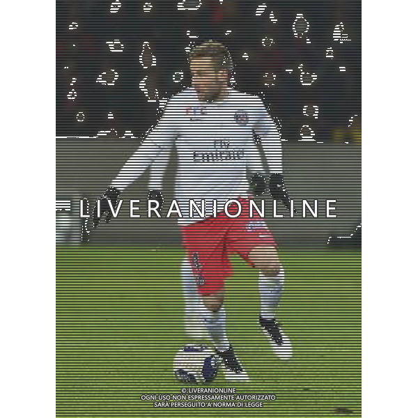 Yohan CABAYE - 03.02.2015 - Lille / Paris Saint Germain - 1/2Finale Coupe de la Ligue Photo : Dave Winter / Icon Sport /AGENZIA ALDO LIVERANI SAS - ITALY ONLY - EDITORIAL USE ONLY