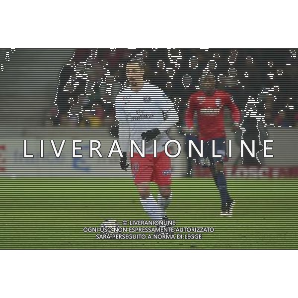 Zlatan IBRAHIMOVIC - 03.02.2015 - Lille / Paris Saint Germain - 1/2Finale Coupe de la Ligue Photo : Dave Winter / Icon Sport /AGENZIA ALDO LIVERANI SAS - ITALY ONLY - EDITORIAL USE ONLY