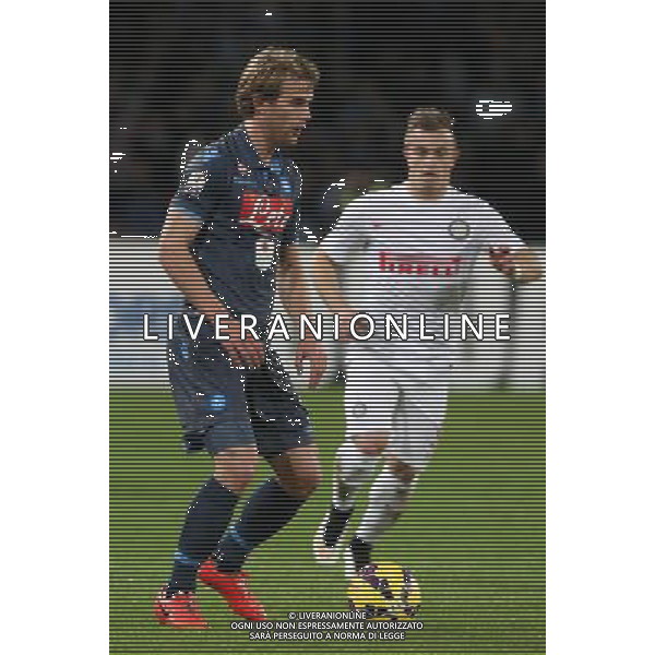 Coppa Italia TIM Cup 2014/2015 Quarti di Finale Napoli - 04.02.2015 Napoli-Inter Nella Foto:Strinic Shaqiri /Ph.Mosca-Ag. Aldo Liverani