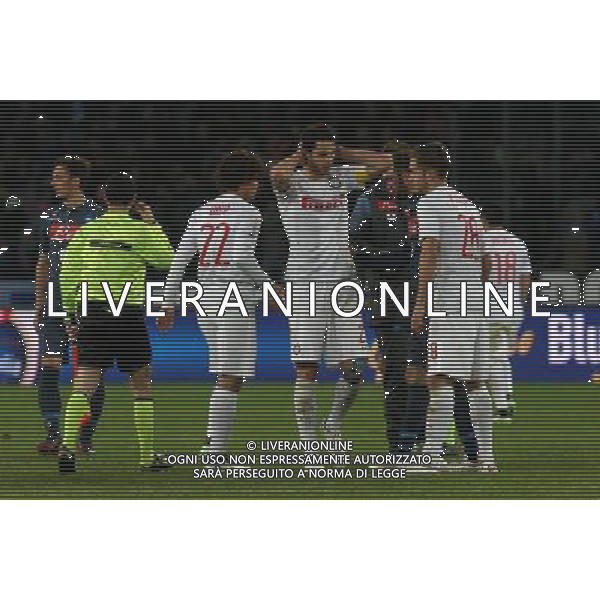 Coppa Italia TIM Cup 2014/2015 Quarti di Finale Napoli - 04.02.2015 Napoli-Inter Nella Foto:Delusione Ranocchia Puscas Dodo\' /Ph.Mosca-Ag. Aldo Liverani