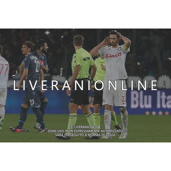 Coppa Italia TIM Cup 2014/2015 Quarti di Finale Napoli - 04.02.2015 Napoli-Inter Nella Foto:Delusione Ranocchia /Ph.Mosca-Ag. Aldo Liverani