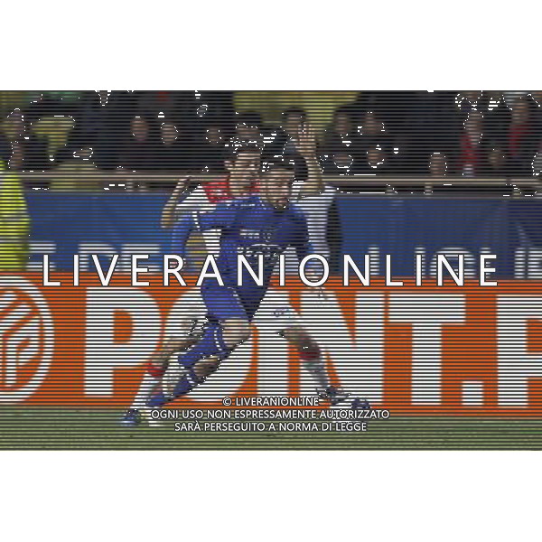 Bernardo SILVA / Julian PALMIERI - 04.02.2015 - Monaco / Bastia - 1/2Finale Coupe de la Ligue Photo : Sebastien Nogier / Icon Sport AG ALDO LIVERANI SAS ONLY ITALY