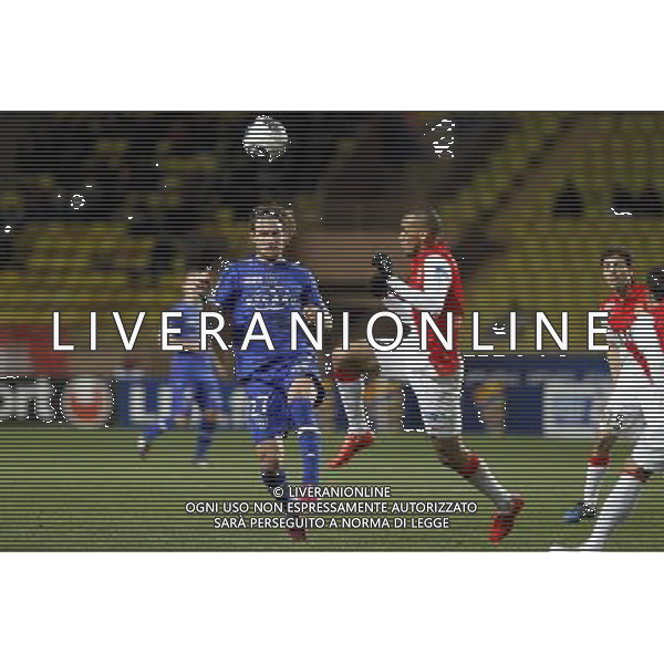 Guillaume GILLET / Fabinho - 04.02.2015 - Monaco / Bastia - 1/2Finale Coupe de la Ligue Photo : Sebastien Nogier / Icon Sport AG ALDO LIVERANI SAS ONLY ITALY