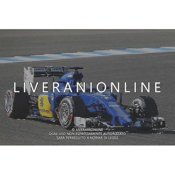 Marcus Ericsson (SWE) Sauber C34. 04.02.2015. Formula One Testing, Day Four, Jerez, Spain. - www.xpbimages.com, EMail: requests@xpbimages.com - copy of publication required for printed pictures. Every used picture is fee-liable. © Copyright: Batchelor / /AGENZIA ALDO LIVERANI SAS - ITALY ONLY - EDITORIAL USE ONLY