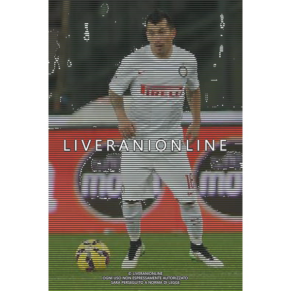 NAPOLI - INTER QUARTI DI FINALE DI COPPA ITALIA TIM CUP 04 FEBBRAIO 2015 NELLA FOTO: GARY MEDEL ©MOSCA/AGENZIA ALDO LIVERANI SAS