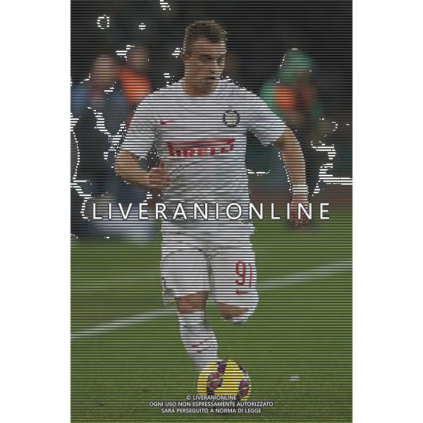 NAPOLI - INTER QUARTI DI FINALE DI COPPA ITALIA TIM CUP 04 FEBBRAIO 2015 NELLA FOTO: XHERDAN SHAQIRI ©MOSCA/AGENZIA ALDO LIVERANI SAS