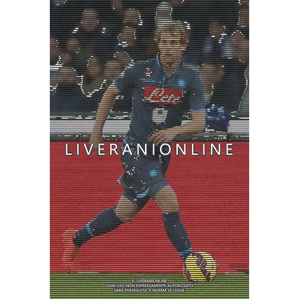 NAPOLI - INTER QUARTI DI FINALE DI COPPA ITALIA TIM CUP 04 FEBBRAIO 2015 NELLA FOTO: IVAN STRINIC ©MOSCA/AGENZIA ALDO LIVERANI SAS