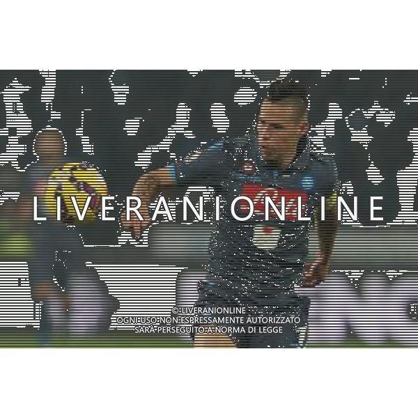 NAPOLI - INTER QUARTI DI FINALE DI COPPA ITALIA TIM CUP 04 FEBBRAIO 2015 NELLA FOTO: MAREK HAMSIK ©MOSCA/AGENZIA ALDO LIVERANI SAS