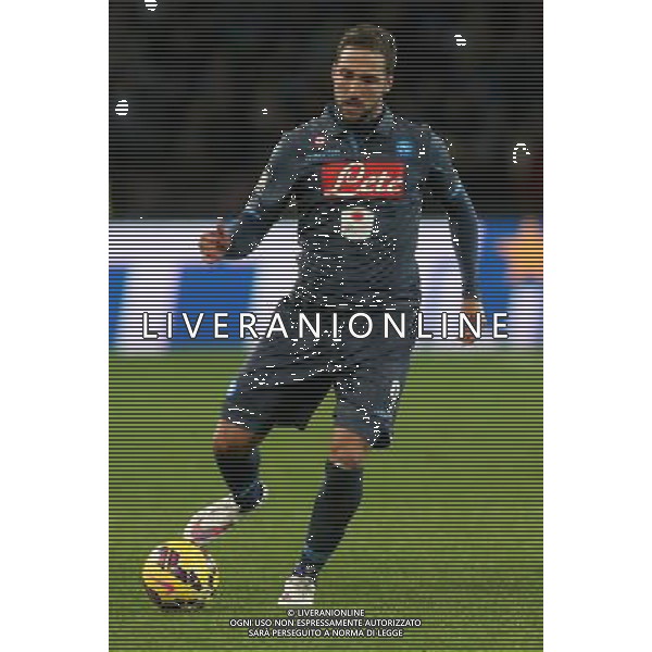 NAPOLI - INTER QUARTI DI FINALE DI COPPA ITALIA TIM CUP 04 FEBBRAIO 2015 NELLA FOTO: GONZALO HIGUAIN ©MOSCA/AGENZIA ALDO LIVERANI SAS
