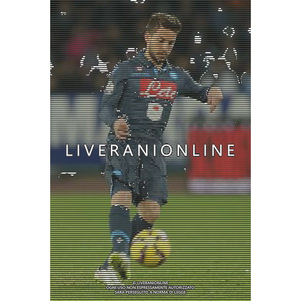 NAPOLI - INTER QUARTI DI FINALE DI COPPA ITALIA TIM CUP 04 FEBBRAIO 2015 NELLA FOTO: DRIES MERTENS ©MOSCA/AGENZIA ALDO LIVERANI SAS