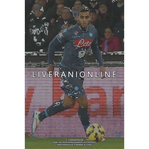 NAPOLI - INTER QUARTI DI FINALE DI COPPA ITALIA TIM CUP 04 FEBBRAIO 2015 NELLA FOTO: FAOUZI GHOULAM ©MOSCA/AGENZIA ALDO LIVERANI SAS