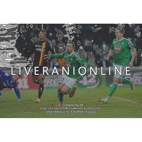 Joie Yohan MOLLO - 06.02.2015 - Saint Etienne / Lens - 24eme journee de Ligue 1 - Photo : Jean Paul Thomas / Icon Sport AG ALDO LIVERANI SAS ONLY ITALY