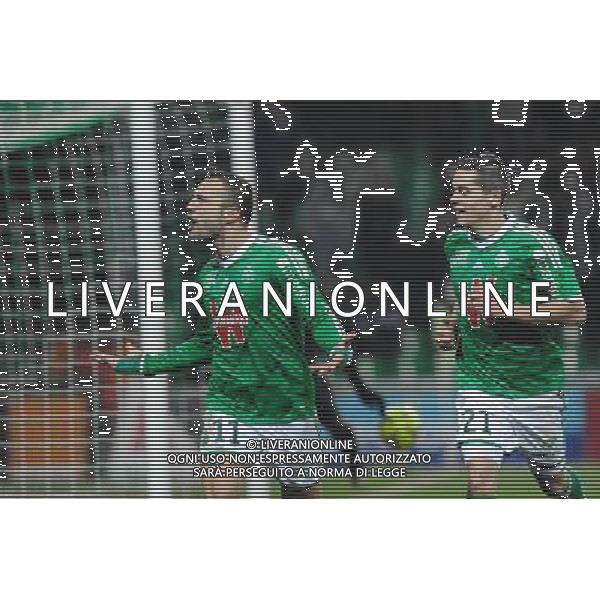 Joie Yohan MOLLO - 06.02.2015 - Saint Etienne / Lens - 24eme journee de Ligue 1 - Photo : Jean Paul Thomas / Icon Sport AG ALDO LIVERANI SAS ONLY ITALY