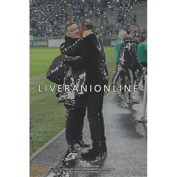 Christophe GALTIER / Antoine KOMBOUARE - 06.02.2015 - Saint Etienne / Lens - 24eme journee de Ligue 1 - Photo : Jean Paul Thomas / Icon Sport AG ALDO LIVERANI SAS ONLY ITALY