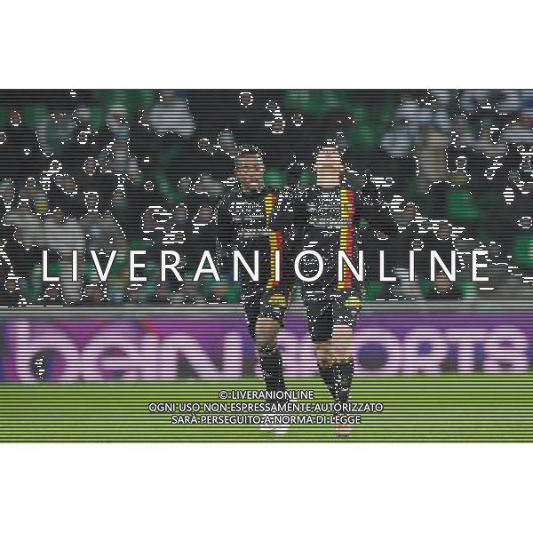 Joie Yoann Touzghar - 06.02.2015 - Saint Etienne / Lens - 24eme journee de Ligue 1 - Photo : Jean Paul Thomas / Icon Sport AG ALDO LIVERANI SAS ONLY ITALY