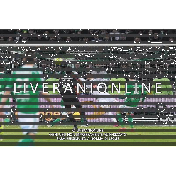 Goal Pablo CHAVARRIA - 06.02.2015 - Saint Etienne / Lens - 24eme journee de Ligue 1 - Photo : Jean Paul Thomas / Icon Sport AG ALDO LIVERANI SAS ONLY ITALY