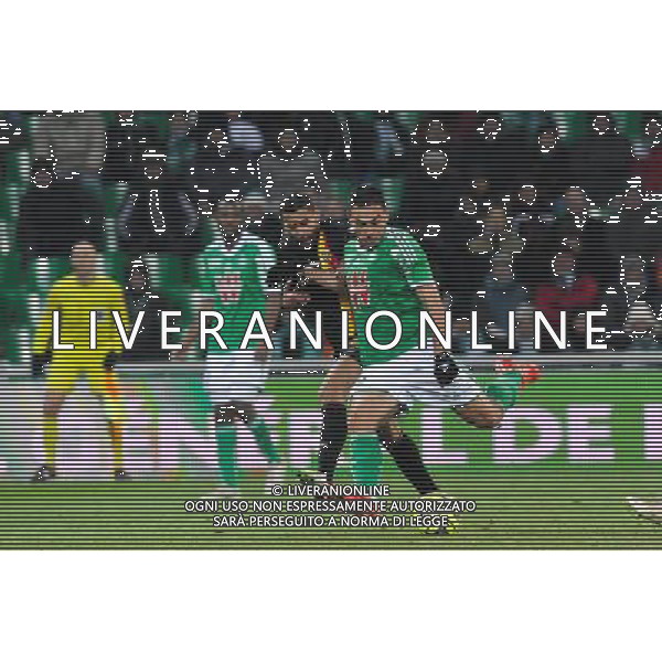 Goal Mevlut ERDING - 06.02.2015 - Saint Etienne / Lens - 24eme journee de Ligue 1 - Photo : Jean Paul Thomas / Icon Sport AG ALDO LIVERANI SAS ONLY ITALY