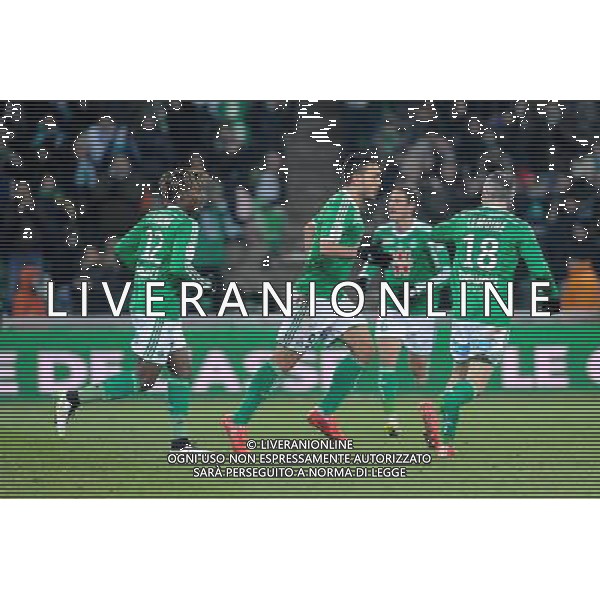 Joie Mevlut ERDING - 06.02.2015 - Saint Etienne / Lens - 24eme journee de Ligue 1 - Photo : Jean Paul Thomas / Icon Sport AG ALDO LIVERANI SAS ONLY ITALY