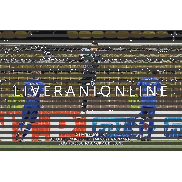 Alphonse Areola - 04.02.2015 - Monaco / Bastia - 1/2Finale Coupe de la Ligue Photo : Sebastien Nogier / Icon Sport AG ALDO LIVERANI SAS ONLY ITALY