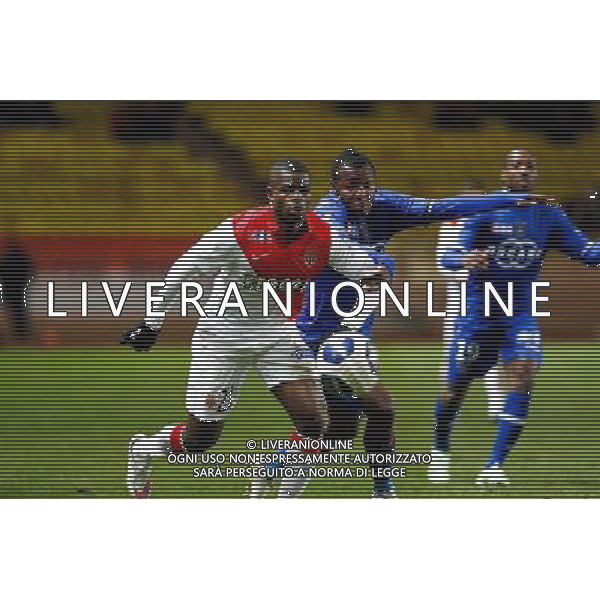 Hervin Ongenda / Uwa Echiejile Elderson - 04.02.2015 - Monaco / Bastia - 1/2Finale Coupe de la Ligue Photo : Sebastien Nogier / Icon Sport AG ALDO LIVERANI SAS ONLY ITALY