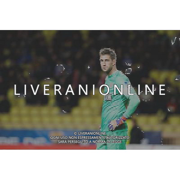 Maarten Stekelenburg - 04.02.2015 - Monaco / Bastia - 1/2Finale Coupe de la Ligue Photo : Sebastien Nogier / Icon Sport AG ALDO LIVERANI SAS ONLY ITALY