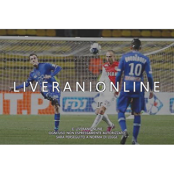 Sebastien Squillaci / Dimitar Berbatov - 04.02.2015 - Monaco / Bastia - 1/2Finale Coupe de la Ligue Photo : Sebastien Nogier / Icon Sport AG ALDO LIVERANI SAS ONLY ITALY