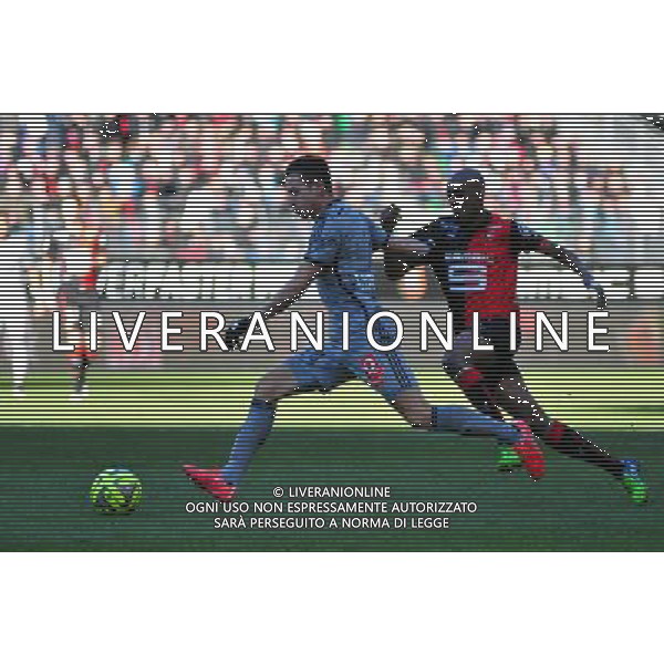 Florian Thauvin - 07.02.2015 - Rennes / Marseille - 24eme journee de Ligue 1 Photo : Philippe Le Brech / Icon Sport AG ALDO LIVERANI SAS ONLY ITALY