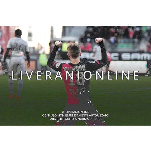 Joie Pedro Henrique - 07.02.2015 - Rennes / Marseille - 24eme journee de Ligue 1 Photo : Philippe Le Brech / Icon Sport AG ALDO LIVERANI SAS ONLY ITALY