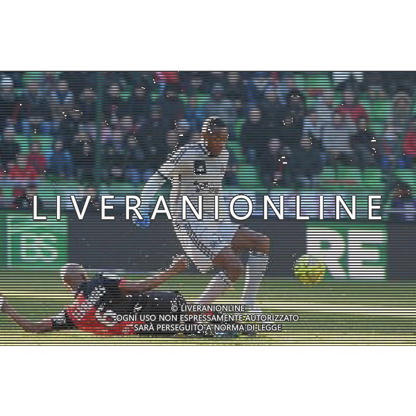 Giannelli IMBULA / Gelson FERNANDES - 07.02.2015 - Rennes / Marseille - 24eme journee de Ligue 1 Photo : Gaston Petrelli / Icon Sport AG ALDO LIVERANI SAS ONLY ITALY