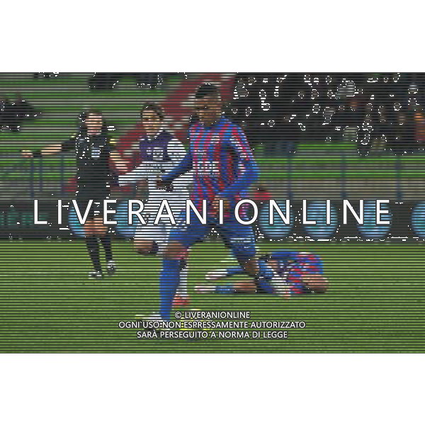 Emmanuel Imorou - 07.02.2015 - Caen / Toulouse - 24eme journee de Ligue 1 Photo : Philippe Le Brech / Icon Sport AG ALDO LIVERANI SAS ONLY ITALY