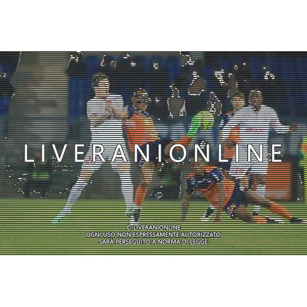 Nolan Roux / Vitorino HILTON - 07.02.2015 - Montpellier / Lille - 24eme journee de Ligue 1 Photo : Nicolas Guyonnet / Icon Sport AG ALDO LIVERANI SAS ONLY ITALY