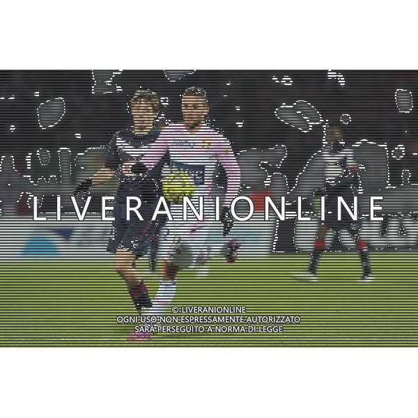 Cedric CAMBON / Clement CHANTOME - 07.02.2015 - Evian Thonon / Bordeaux - 24eme journee de Ligue 1 Photo : Jean Paul Thomas / Icon Sport AG ALDO LIVERANI SAS ONLY ITALY