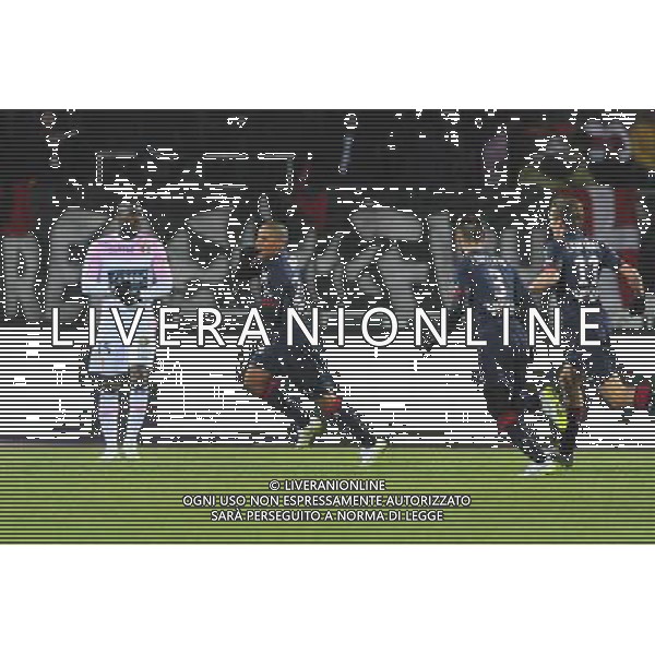 Joie Wahbi KHAZRI - 07.02.2015 - Evian Thonon / Bordeaux - 24eme journee de Ligue 1 Photo : Jean Paul Thomas / Icon Sport AG ALDO LIVERANI SAS ONLY ITALY