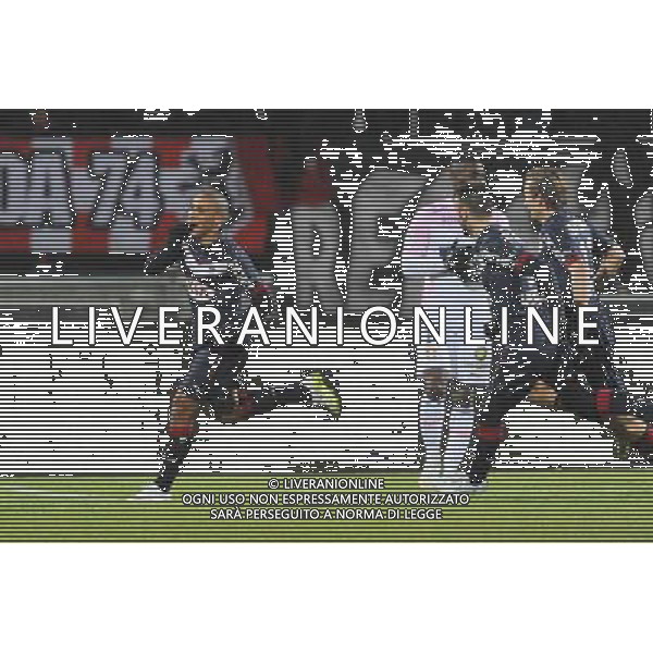 Joie Wahbi KHAZRI - 07.02.2015 - Evian Thonon / Bordeaux - 24eme journee de Ligue 1 Photo : Jean Paul Thomas / Icon Sport AG ALDO LIVERANI SAS ONLY ITALY