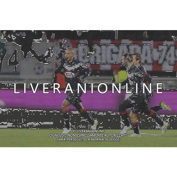 Joie Wahbi KHAZRI - 07.02.2015 - Evian Thonon / Bordeaux - 24eme journee de Ligue 1 Photo : Jean Paul Thomas / Icon Sport AG ALDO LIVERANI SAS ONLY ITALY