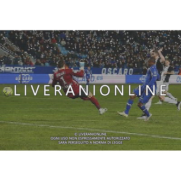 Francois KAMANO - 07.02.2015 - Bastia / Metz - 24eme journee de Ligue 1 Photo : Michel Maestracci / Icon Sport AG ALDO LIVERANI SAS ONLY ITALY