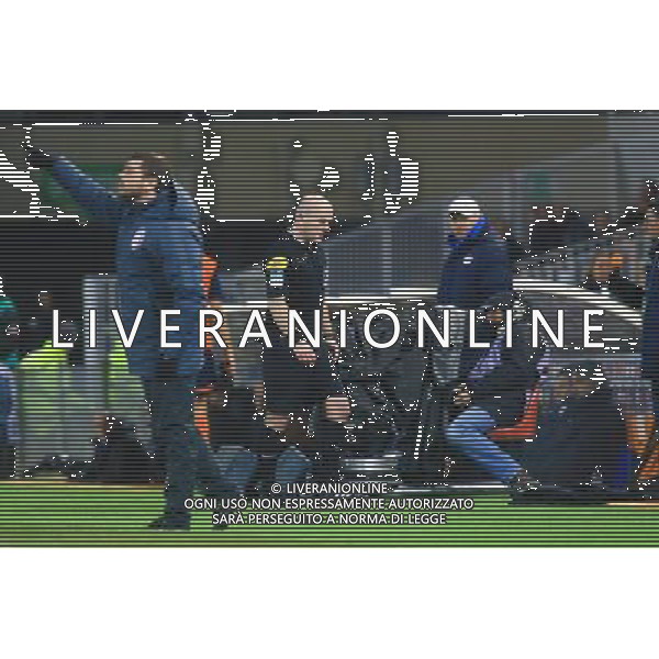 Changement arbitre - Sebastien MOREIRA - 07.02.2015 - Montpellier / Lille - 24eme journee de Ligue 1 Photo : Nicolas Guyonnet / Icon Sport AG ALDO LIVERANI SAS ONLY ITALY