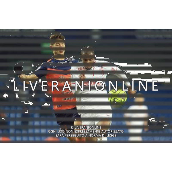 Djibril SIDIBE - 07.02.2015 - Montpellier / Lille - 24eme journee de Ligue 1 Photo : Nicolas Guyonnet / Icon Sport AG ALDO LIVERANI SAS ONLY ITALY