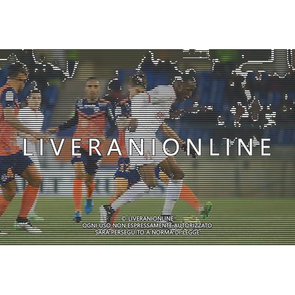 Kevin KOUBEMBA - 07.02.2015 - Montpellier / Lille - 24eme journee de Ligue 1 Photo : Nicolas Guyonnet / Icon Sport AG ALDO LIVERANI SAS ONLY ITALY