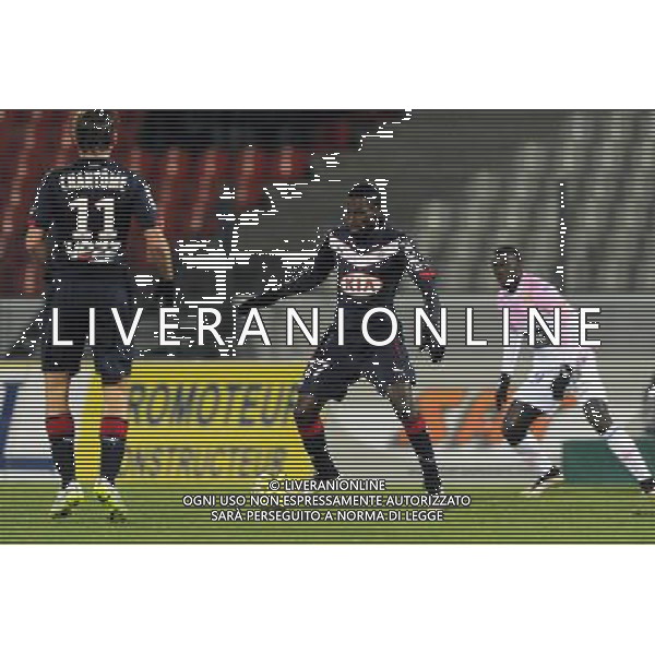Andre BIYOGO POKO - 07.02.2015 - Evian Thonon / Bordeaux - 24eme journee de Ligue 1 Photo : Jean Paul Thomas / Icon Sport AG ALDO LIVERANI SAS ONLY ITALY